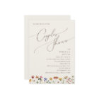 Colourful Wildflower | Beige Couples Shower