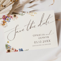 Colourful Wildflower | Beige Garden Horizontal