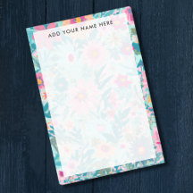 Colourful Wildflower Blossom Office Stationary