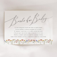 Colourful Wildflower Books For Baby