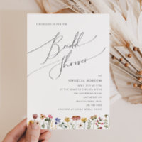 Colourful Wildflower | Bridal Shower