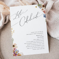 Colourful Wildflower | Meadow Let's Celebrate