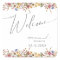 Colourful Wildflower | Meadow Wedding Welcome