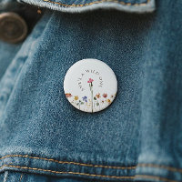 Colourful Wildflower She's A Wild One Birthday