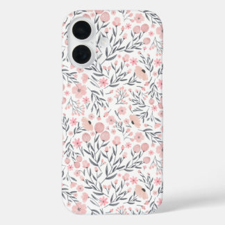Colourful Wildflower Summer Floral iPhone 16 Case