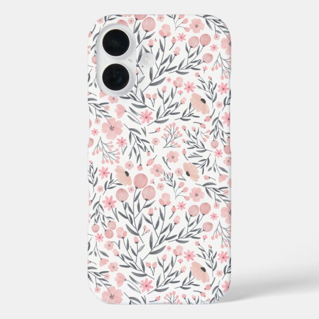 Colourful Wildflower Summer Floral Case-Mate iPhone Case (Back)