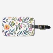 Colourful Wildflowers | Beautiful Floral Watercolo
