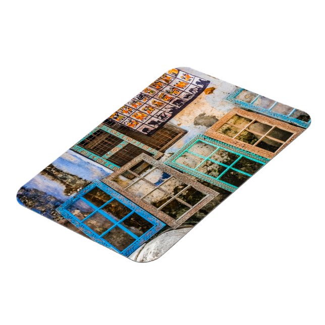 Colourful window frames magnet (Left Side)
