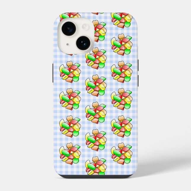 Colourful Wine Gums iPhone Case (Back)