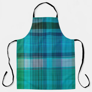 Colourful winter masculine seamless plaid texture. apron