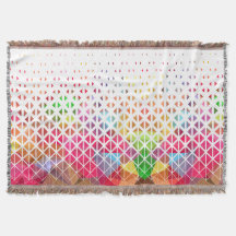 Colourful with a geometric pattern