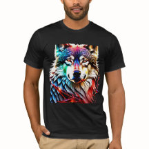 Colourful Wolf