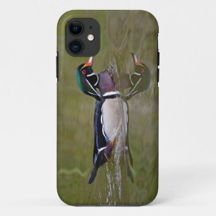 Colourful wood duck iPhone 11 case
