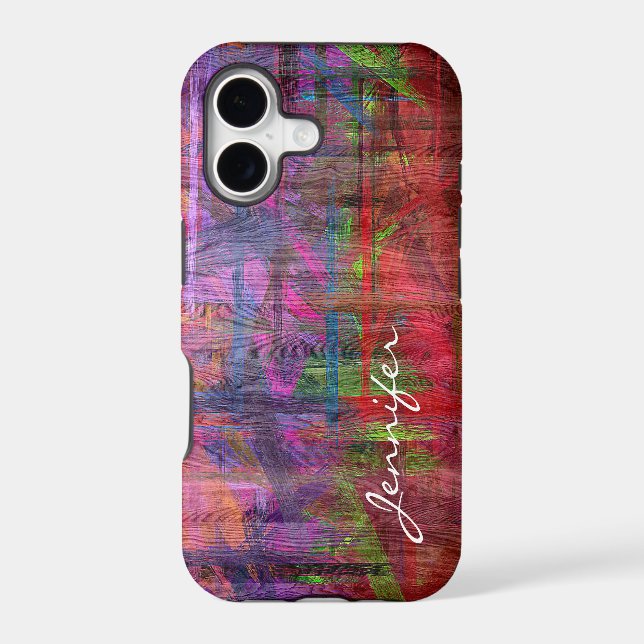 Colourful Wood Grain Texture #3 (Back)