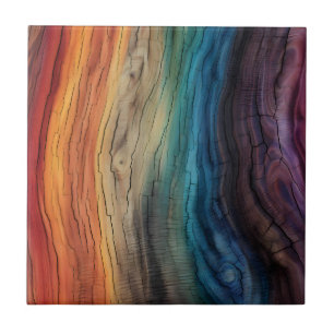 Colourful Wood Tile