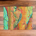 Colourful Woodpecker in Tree Faux Mosaic Look Jigsaw Puzzle<br><div class="desc">This faux mosaic design was created from an original photo of a red-bellied woodpecker. I kept seeing this bird on a woodsy walk,  and I loved  his beautiful colours. I'm pretty sure this is a red-bellied woodpecker,  and I hope you'll enjoy having him enjoy this design.</div>