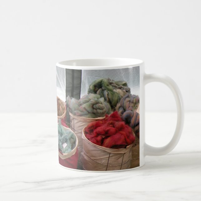 Colourful wool mug (Right)