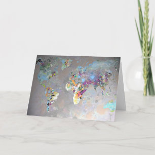 Colourful World Card