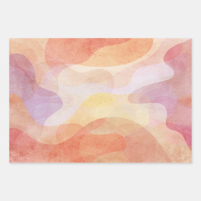 Colourful Wrapping Paper Sheet (Front)