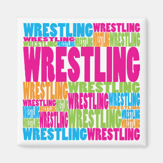 Colourful Wrestling Magnet