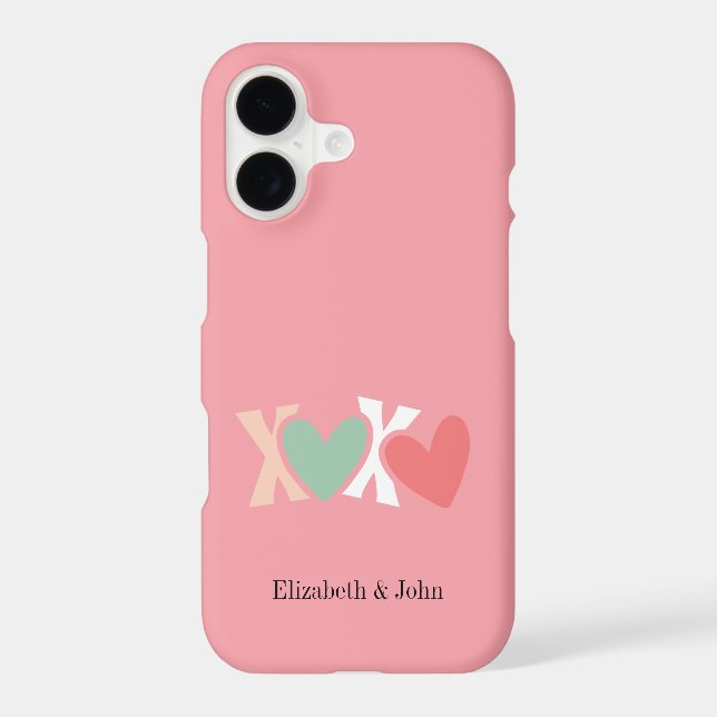 Colourful "XOXO" Valentine's Day   (Back)
