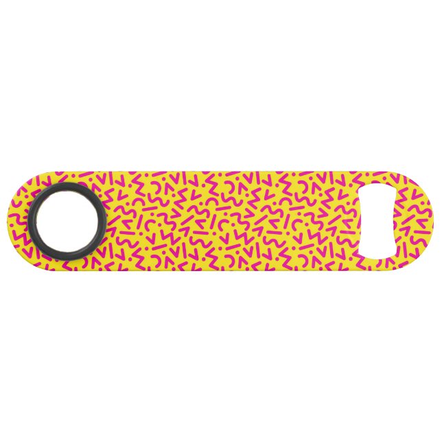 Colourful Yellow and Pink 80s Style (Front (Horizontal))