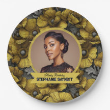 Colourful  Yellow Anemones Birthday Gift For Her