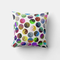 Colourful Ying Yang Pattern