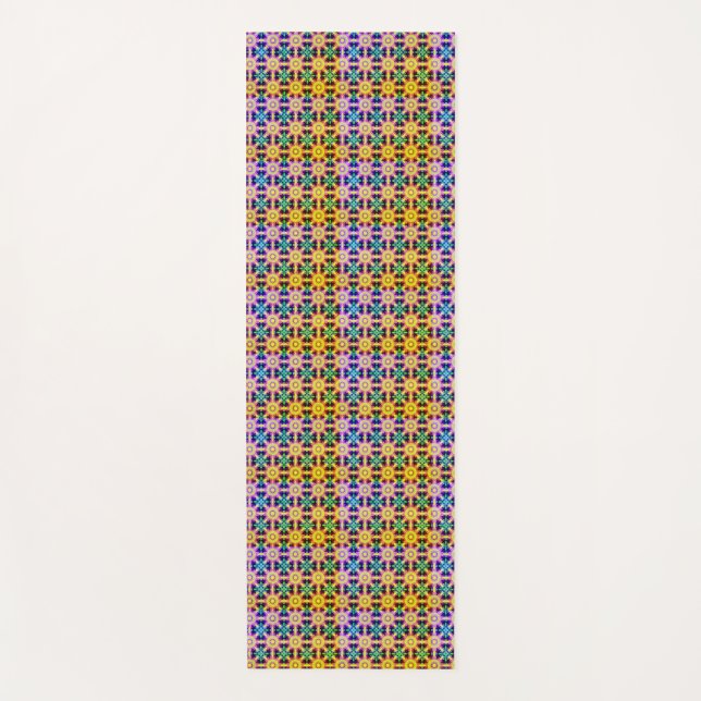 Colourful Yoga Mat (Front)