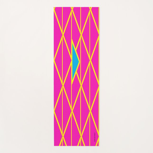 Colourful Yoga Mat (Front)