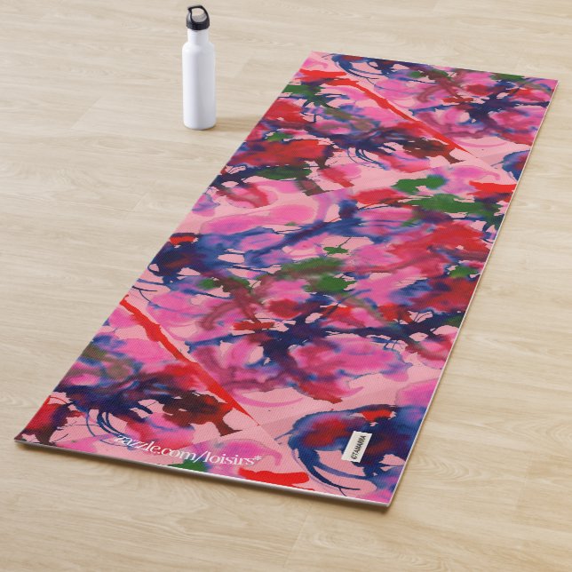 Colourful Yoga Mat (In Situ)