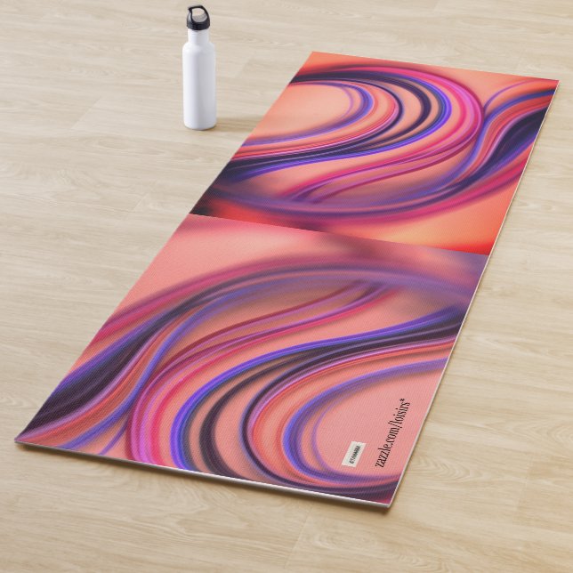 Colourful Yoga Mat (In Situ)