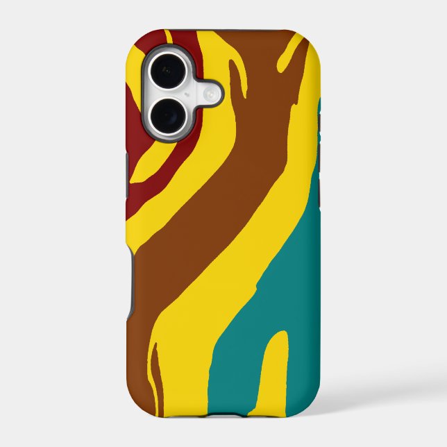 Colourful zebra stripes (Back)