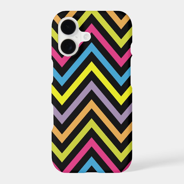 Colourful Zigzag, Rainbow Zigzag, Colourful Chevro (Back)