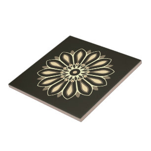 COLOURFULL FLOWER ART GIFT DAUGHTER MOM BOSS 2026 TILE