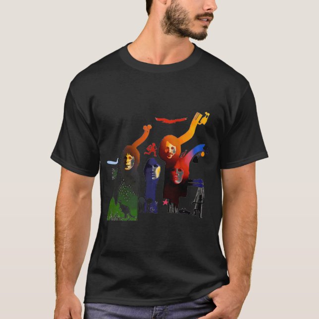 Colourfull-portrait-Aba T-Shirt (Front)