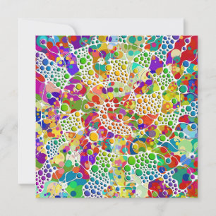 Colourfully Dots Spirals Hand Painting 2
