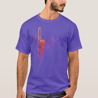 Colourfulrombone Sheet Musicrombone family girl T-Shirt