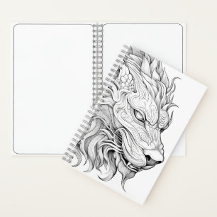 Colouring Art Pad, Notebook Cover, Drawing Pad