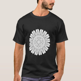 Colouring Book Flower 1 T-Shirt
