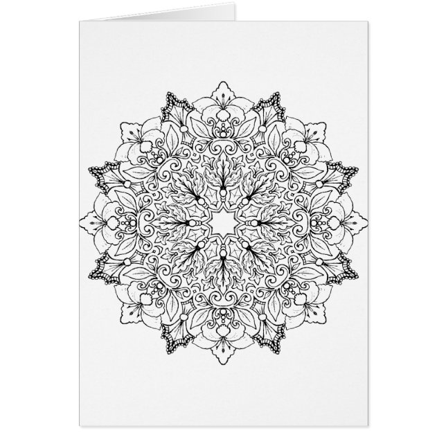 Colouring Book Mandala 1-63 (Front)