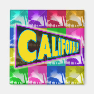 "Colouring California 2" Magnet