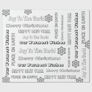 Colouring For Older Kids/Adults Christmas Wrapping Paper