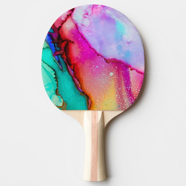 Colouring Mashup Pin Pong Paddle (Front)