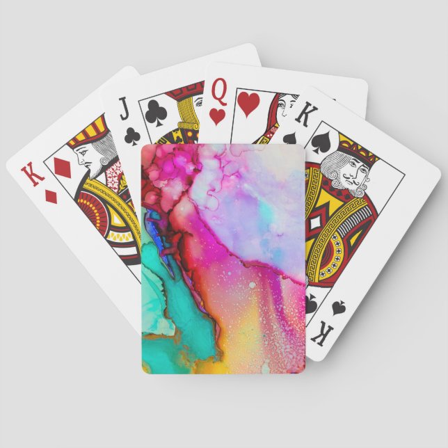 Colouring Mashup Playing Cards (Back)