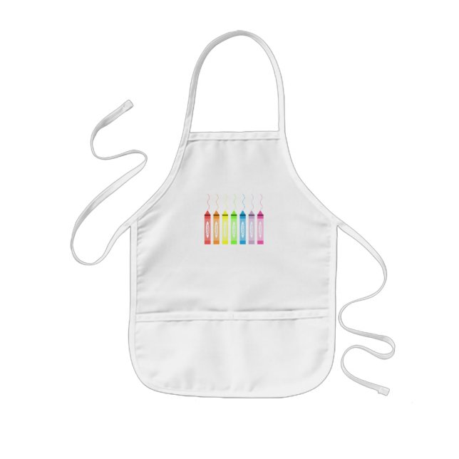 Colouring Time! Kids Apron (Front)