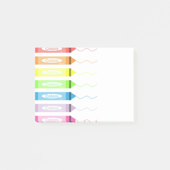 Colouring Time! Post-it Notes (Front)