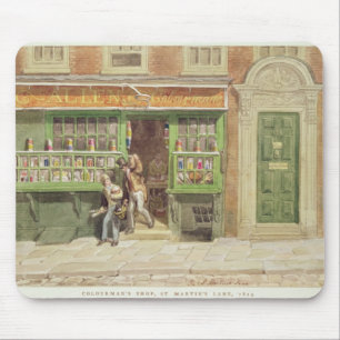 Colourman's Shop, St Martin's Lane, 1829 Mouse Mat