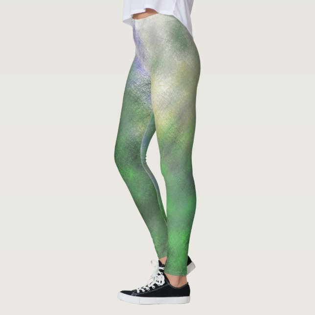 Colours 67-65 by Kristalin Davis Leggings (Left)
