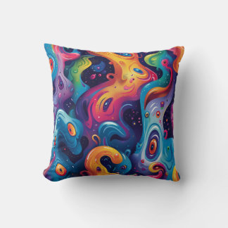 Colours Abstract Cushion